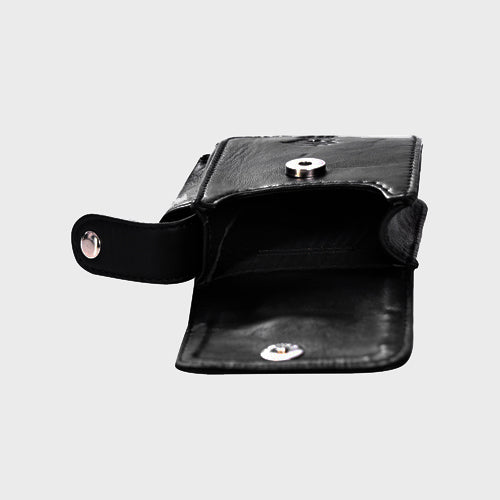 Cigrette Case , Genuine Leather With Lighter Holder , Can Attach With Your Belt Too