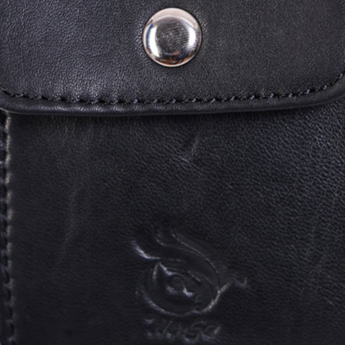 Cigrette Case , Genuine Leather With Lighter Holder , Can Attach With Your Belt Too