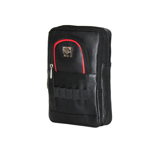 Genuine Leather Golf balls Carry Case Can Attach It To Your Belt Also