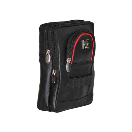 Genuine Leather Golf balls Carry Case Can Attach It To Your Belt Also