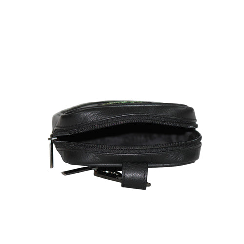 Genuine Leather Small Sized Golf Ball Pouch Can Attach It To Your Belt Loop