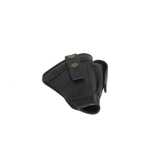 Genuine Leather Gun Holster With Additional Magazine Slot