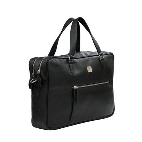 Genuine Leather Office Bag Leather Portfolio With Adjustable Shoulder Strap , Can Accommodate 15 " Laptop