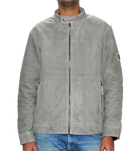Genuine Suede Leather Classic Men's Jacket