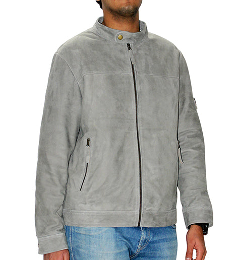 Genuine Suede Leather Classic Men's Jacket