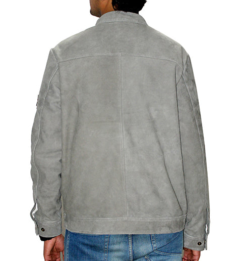 Genuine Suede Leather Classic Men's Jacket