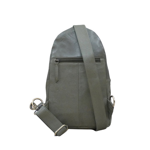 Unisex Genuine Leather ,Soft Luxurious - Travel Shoulder Strap Bag