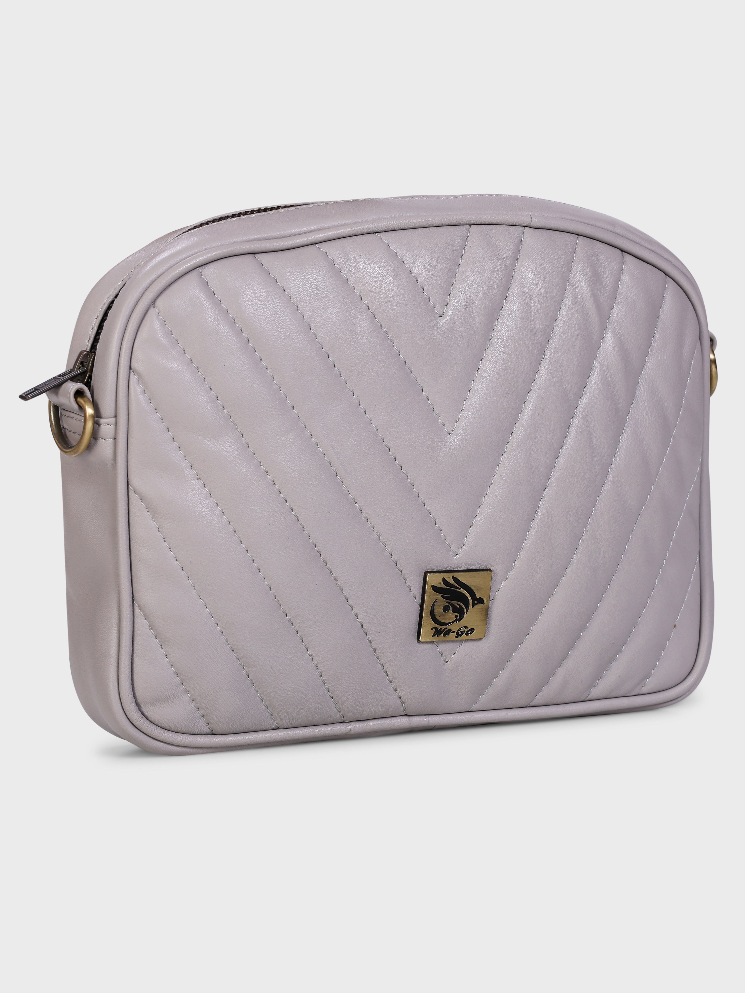 Genuine Leather , V Quilt Design Luxurious Women Bag