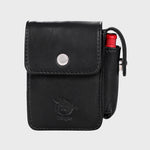Cigrette Case , Genuine Leather With Lighter Holder , Can Attach With Your Belt Too