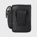Cigrette Case , Genuine Leather With Lighter Holder , Can Attach With Your Belt Too
