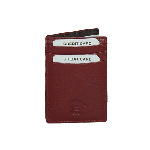 GENUINE LEATHER MAGGIC WALLET CARD CASE