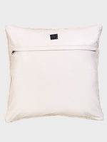 Front - Genuine Fur , Patchwork , Back - Genuine Leather , Luxurious Cushion Cover With Cushion