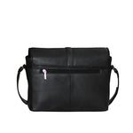 Genuine Leather  Unisex Messenger Bag  With Slot Inside For I Pad , Mobile
