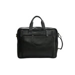 Genuine Leather Multipurpose Briefcase Bag Cum Backpack With Laptop Compartment & Adjustable Shoulder Strap