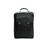 Genuine Leather Multipurpose Briefcase Bag Cum Backpack With Laptop Compartment & Adjustable Shoulder Strap