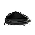 Genuine Leather Multipurpose Briefcase Bag Cum Backpack With Laptop Compartment & Adjustable Shoulder Strap