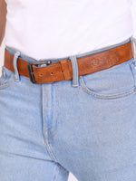 Genuine Leather , Men Jeans Casual Belt 40 mm Width