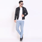 Genuine Leather , Men's Leather Jacket