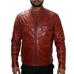 Genuine Leather , Men's Leather Jacket