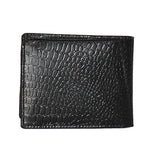 Genuine Leather - Croco Print - Mens Leather Wallet