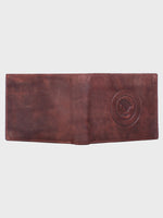 Genuine Leather - Two Tone - Oil Pullup Leather - Mens Leather Wallet