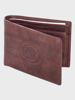 Genuine Leather - Two Tone - Oil Pullup Leather - Mens Leather Wallet