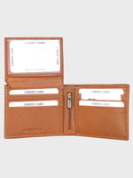 Genuine Leather , Mens Leather Wallet