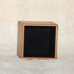 GENUINE LEATHER  PEN STAND 4 " X 4 "