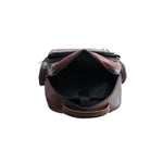 UNISEX GENUINE LEATHER MULTIPURPOSE BACKPACK WITH 14" LAPTOP COMPARTMENT