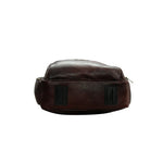 UNISEX GENUINE LEATHER MULTIPURPOSE BACKPACK WITH 14" LAPTOP COMPARTMENT