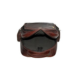 UNISEX GENUINE LEATHER MULTIPURPOSE BACKPACK WITH 14" LAPTOP COMPARTMENT