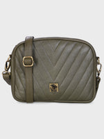 Genuine Leather , V Quilt Design Luxurious Women Bag
