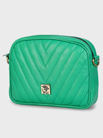 Genuine Leather , V Quilt Design Luxurious Women Bag