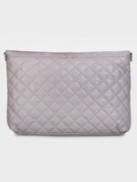 Genuine Leather - Soft , Supple Diamond Quilted Trendy Women Leather Bag