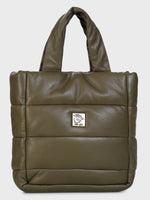 Genuine Leather , Soft Supple , Heavy Polly Quilted Women Leather Bag
