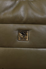 Genuine Leather , Soft Supple , Heavy Polly Quilted Women Leather Bag