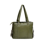 Genuine Leather Women's  Tote Bag With 15" Laptop Compartment