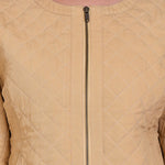 Cotton Twill Quilted  Luxurious Women Jacket