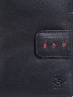 Genuine Leather Women Wallet With Ziparound Pouch